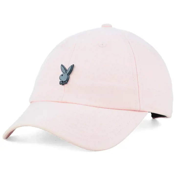 CASQUETTE PAPA PIN EN MÉTAL PLAYBOY PLAYBOY rose/noir