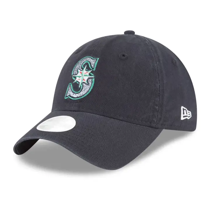 Mariners MLB Femme Team Glisten 9TWENTY MARINE