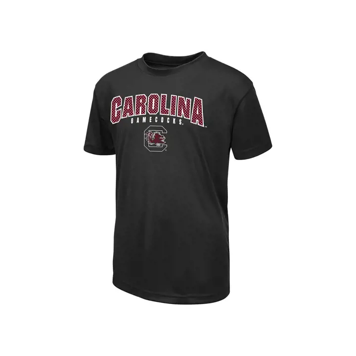 S Carolina T-shirt en maille polyester Youth NCAA 16 noir