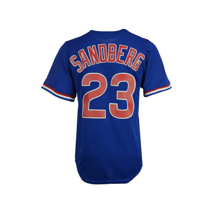 Maillot de joueur replica MLB Cubs Coop Sandberg
