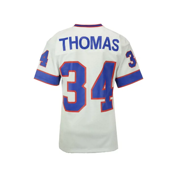 Maillot NFL Authentique M&N Buffalo Bills Thomas BLANC/bleu