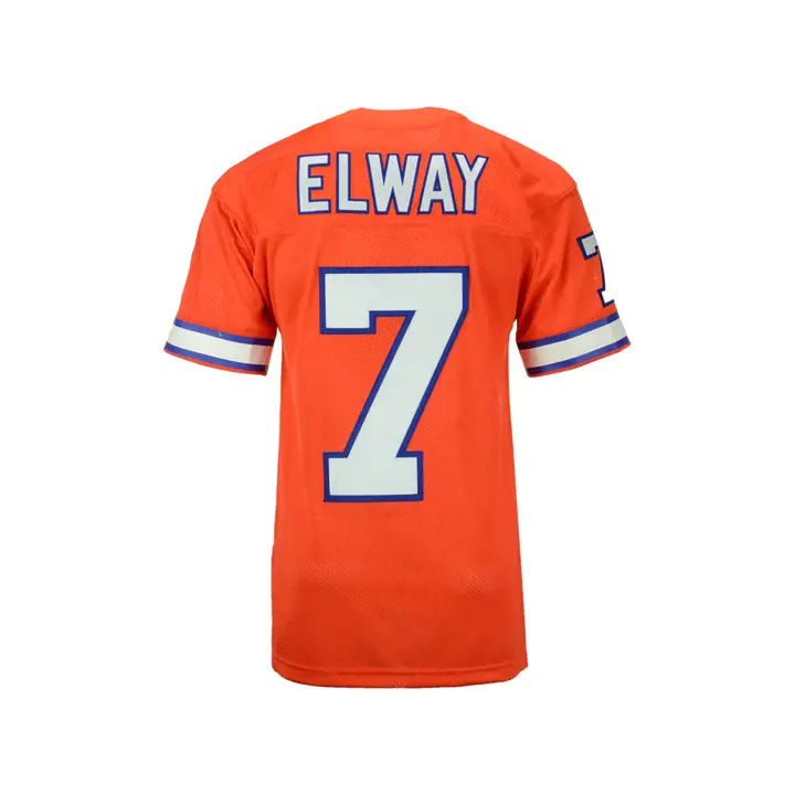Denver Broncos Maillot NFL M&N Authentic Elway #7 ORG