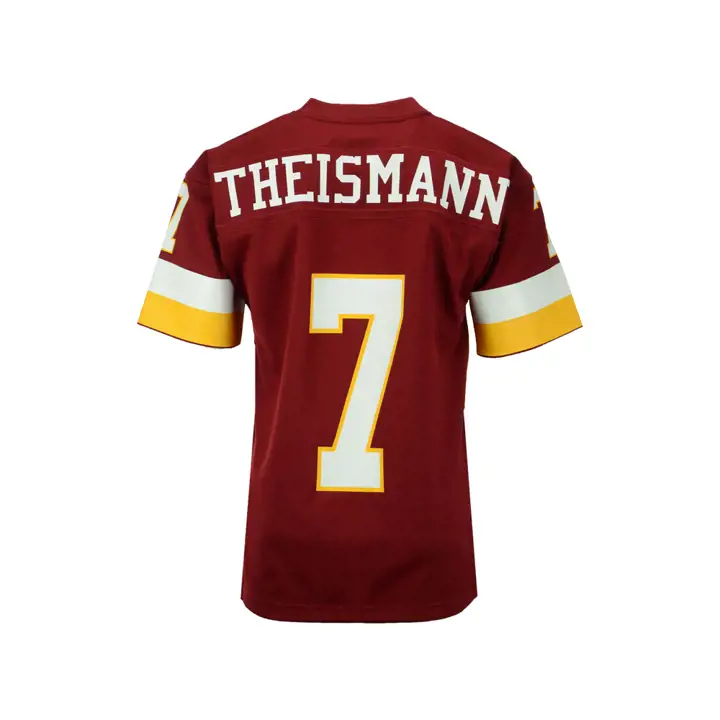 Washington skins NFL M&N Maillot authentique Theismann ROUGE