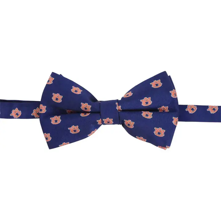 Nœud papillon Auburn répété  marine