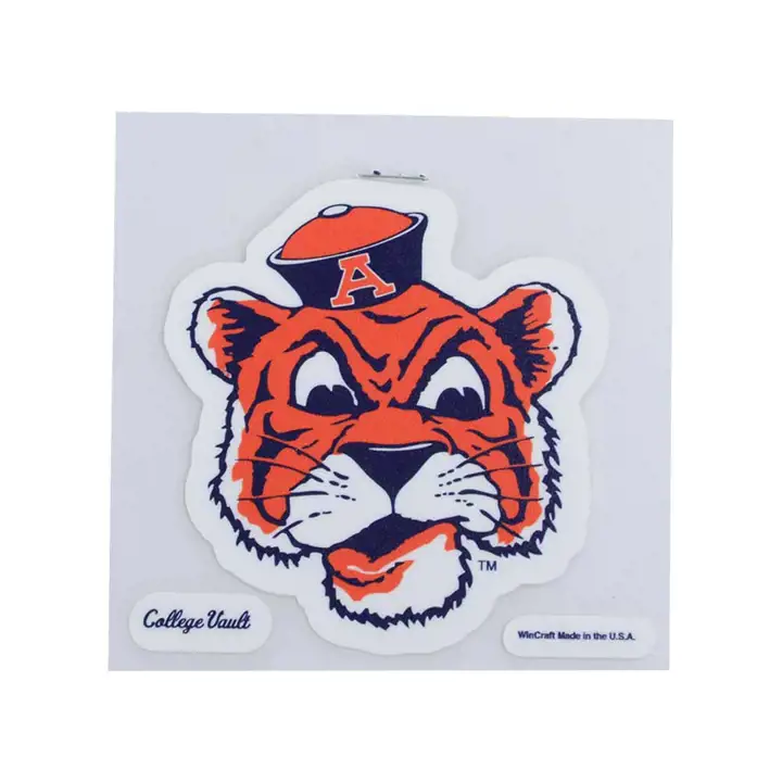 Autocollant découpé Auburn 4x4 - Couleur VAULT TIGER org/marine