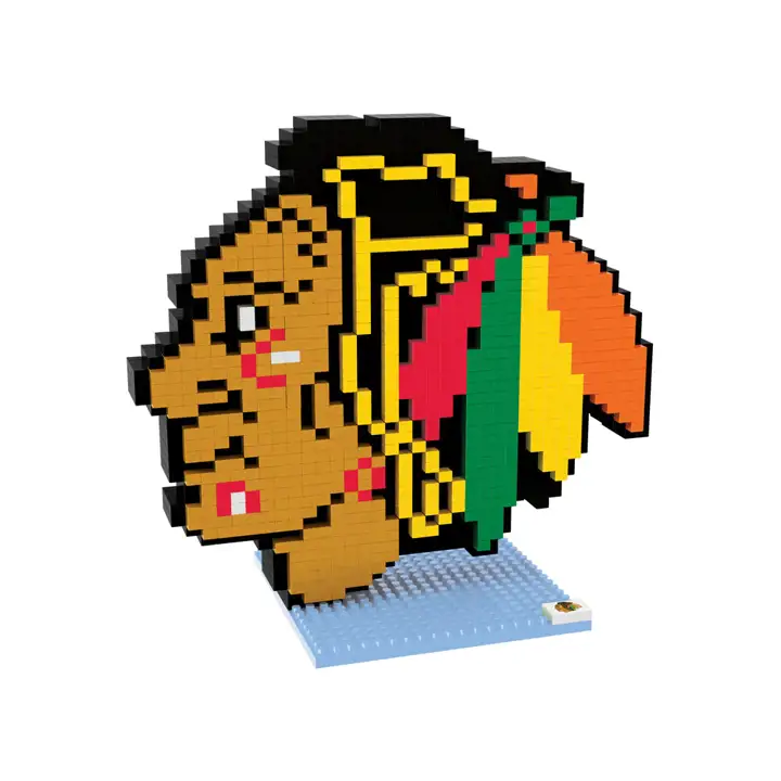 BLACKHAWKS 3D BRXLZ - LOGO AST