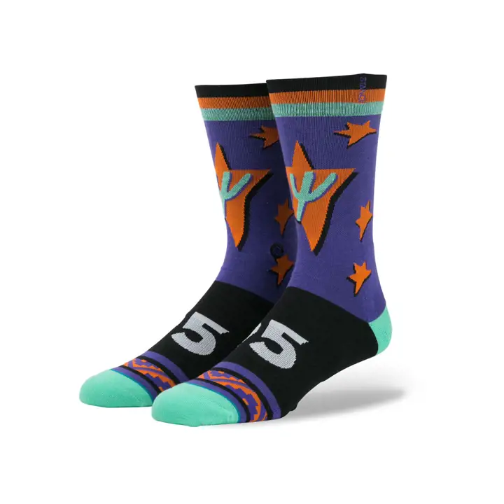 NBA NBA Arena Logo Crew All-Star 95 AZ pur/noir/vert lime