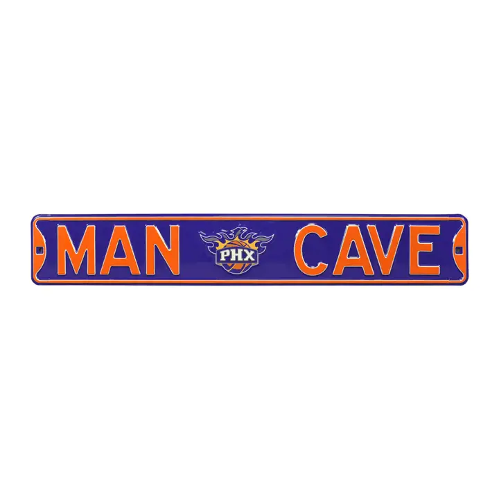 Panneau de rue authentique des Phoenix Suns - Pour caverne d'homme
