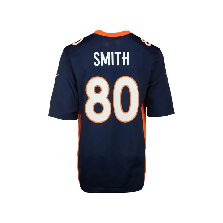 Maillot de joueur retiré BRONCOS NFL Rod Smith marine/orange