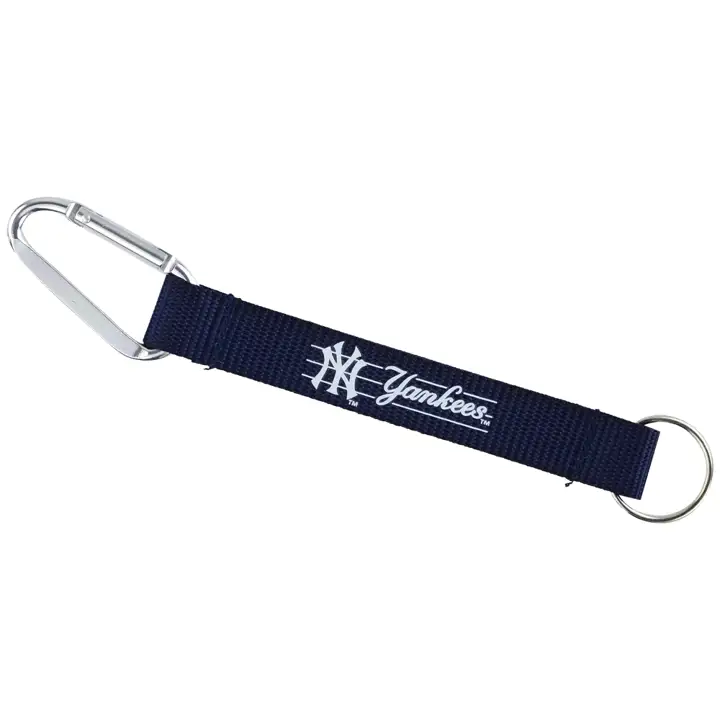 Mousqueton lanière porte-clés Yankees marine