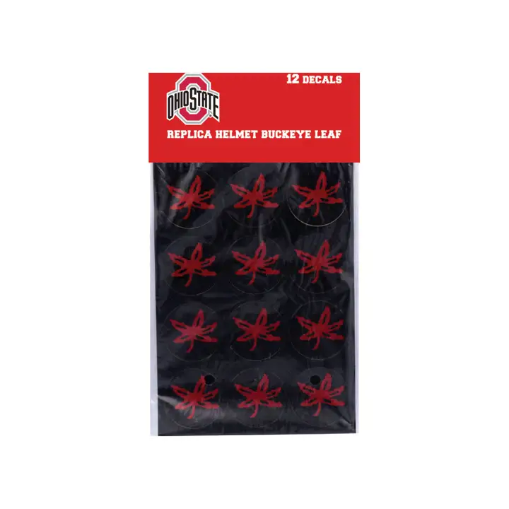 Ohio State Réplique Casque Autocollant Dark Knight rouge