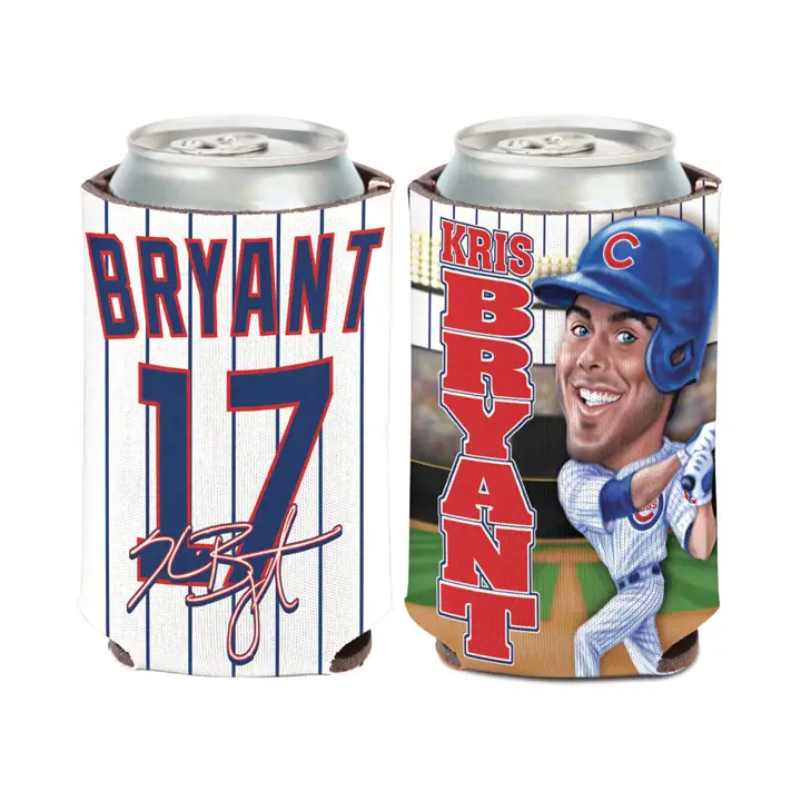 CUBS Caricature Coozie Bryant Ast