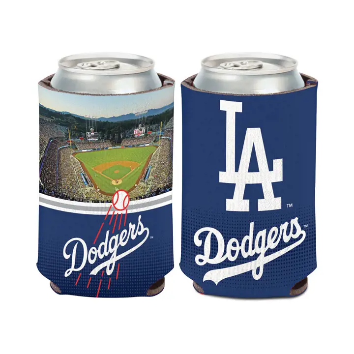 Coozie Can Stadium DODGERS bleu