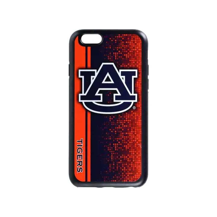 Coque de protection double pour iPhone 7 Auburn Tigers, bleu marine