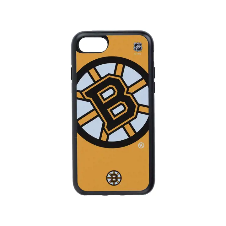 Boston Bruins Coque Dual Protection iPhone 7 Noir/Or