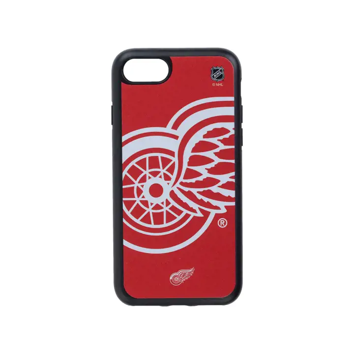 Coque double protection iPhone 7 Detroit Red Wings ROUGE/blanc