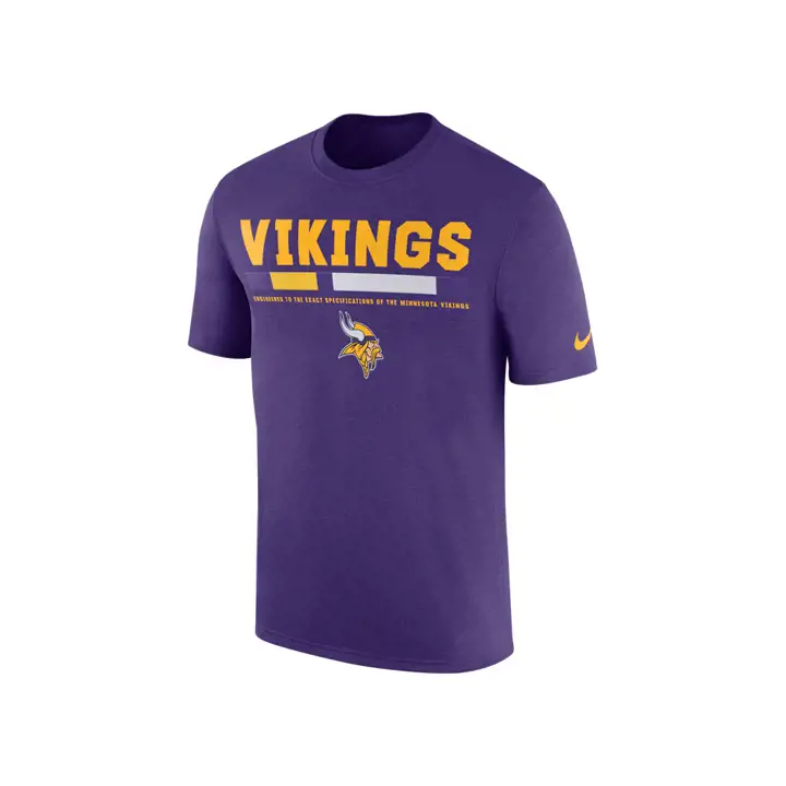 T-shirt Minnesota Vikings NFL Légende Équipe 17 violet