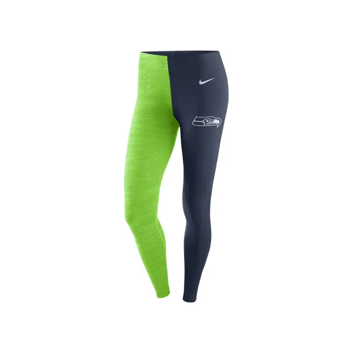 Legging imprimé NFL Femme Seattle Seahawks 17 Marine/Citron Vert