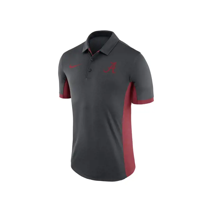 Polo Alabama Crimson Tide NCAA Evergreen 17 Anthracite