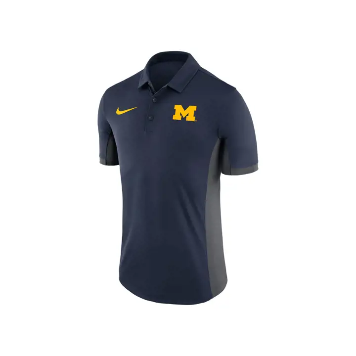 Polo Michigan Wolverines NCAA Everglade 17 BLEU MARINE