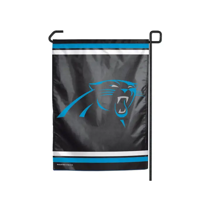 Drapeau de jardin PANTHERS bleu/noir