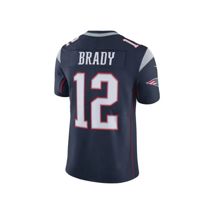 Maillot NFL Vapor Untouchable New England Patriots Brady bleu marine