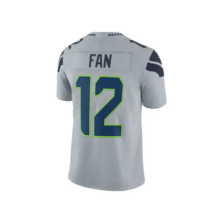 Maillot NFL Seattle Seahawks Vapor Untouchable Fan #12 gris