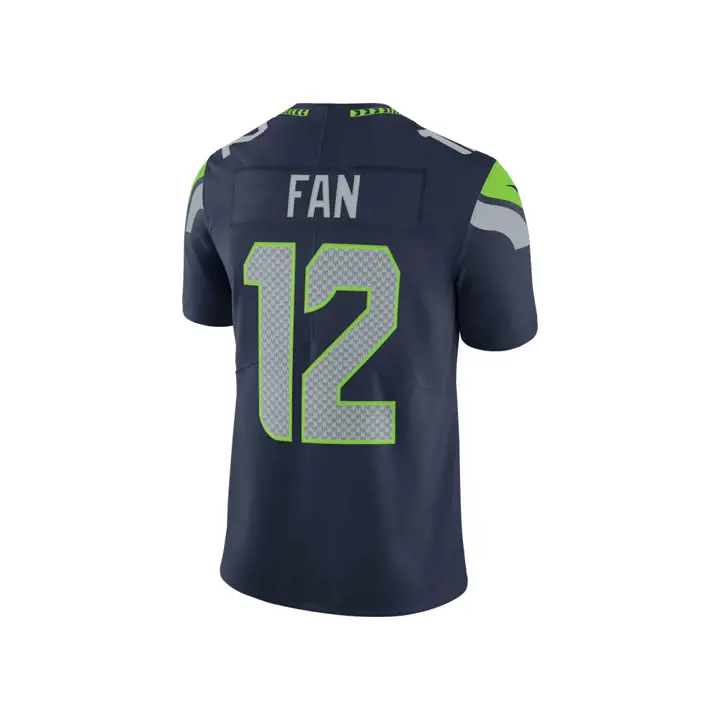 Maillot Seattle Seahawks NFL Vapor Untouchable Fan #12 marine