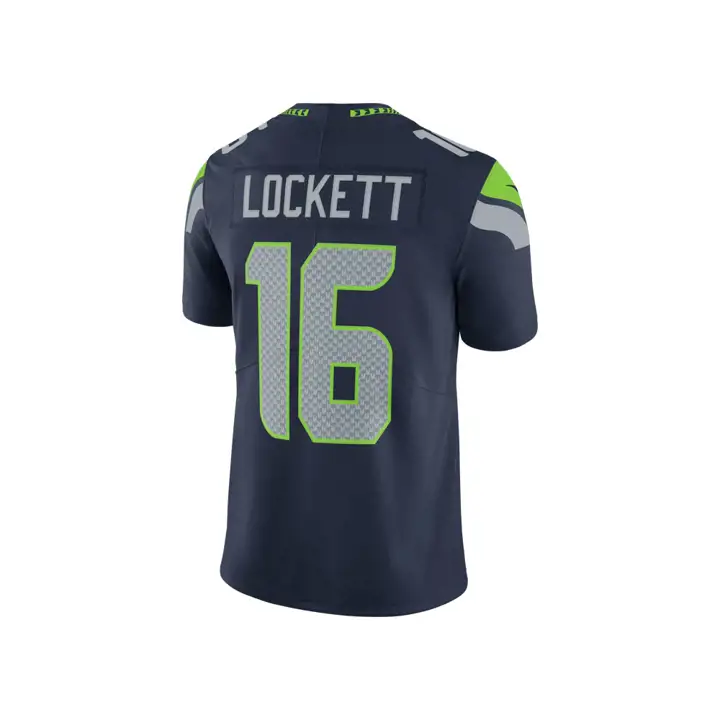 Maillot NFL Seattle Seahawks Vapor Untouchable Lockett bleu marine