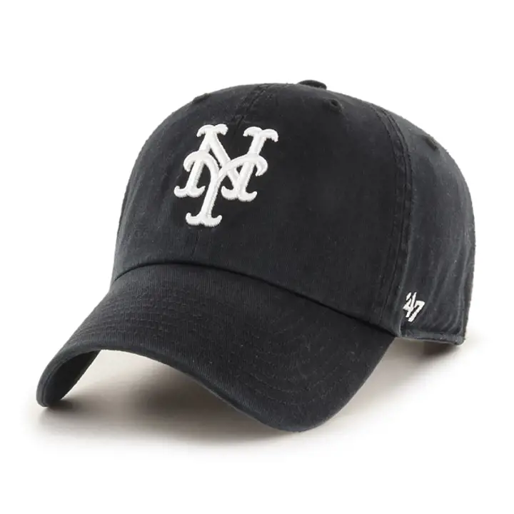 New York Mets MLB Noir/Blnc '47 Clean Up BLK