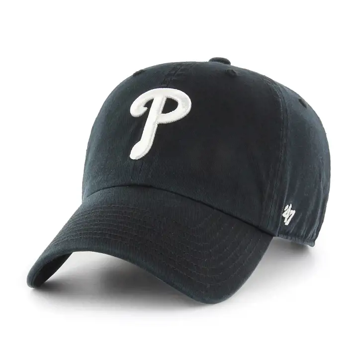 Philadelphia Phillies MLB Noir/Blanc '47 Clean Up Noir