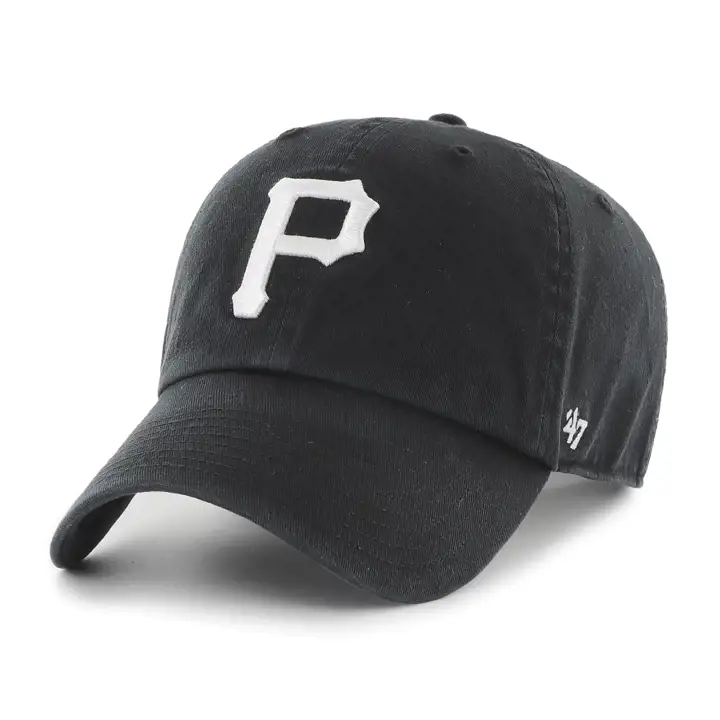 Pittsburgh Pirates MLB Noir/Blanc '47 Clean Up Noir