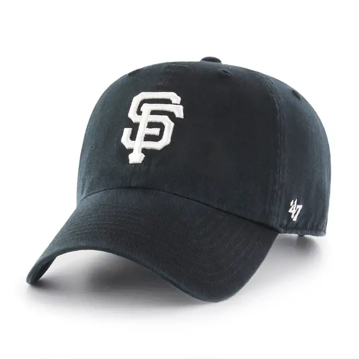San Francisco Giants MLB Noir/Blanc Casquette souple '47 BLK