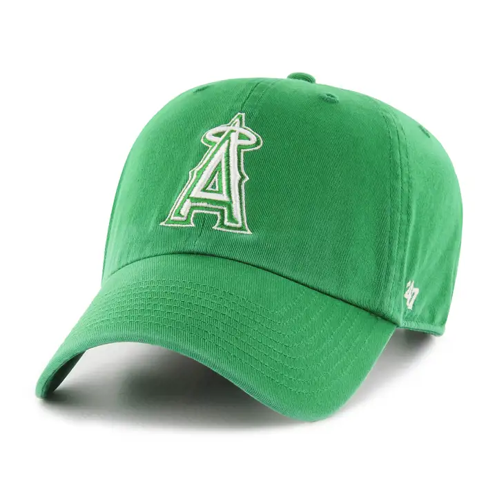 Casquette '47 Clean Up Anaheim Angels MLB Kelly/Blanc KGRN