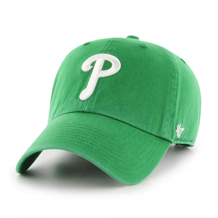 Philadelphia Phillies MLB Casquette '47 Clean Up Vert Kelly/Blanc KGRN