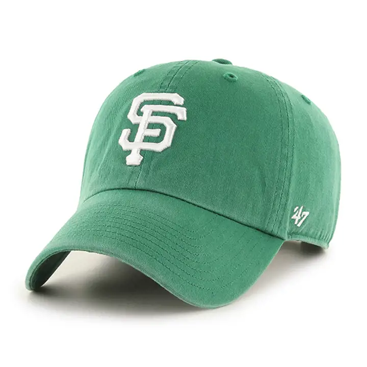 San Francisco Giants MLB Kelly/Wht '47 Clean Up KGRN