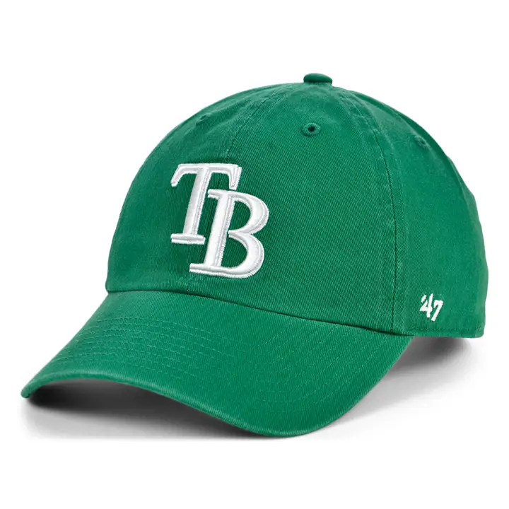 Casquette Tampa Bay Rays MLB Kelly/Blanc '47 Clean Up KGRN