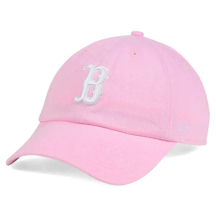 Casquette '47 Clean Up MLB Boston Red Sox rose/blanc LPNK