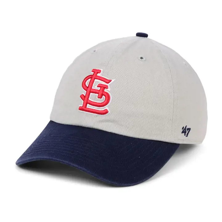 Casquette MLB St. Louis Cardinals 2-Tone Clean Up Gris/Marine