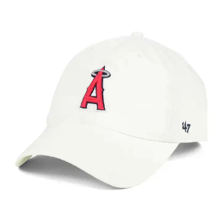 Casquette Anaheim Angels MLB Blanche '47 Clean Up WHT