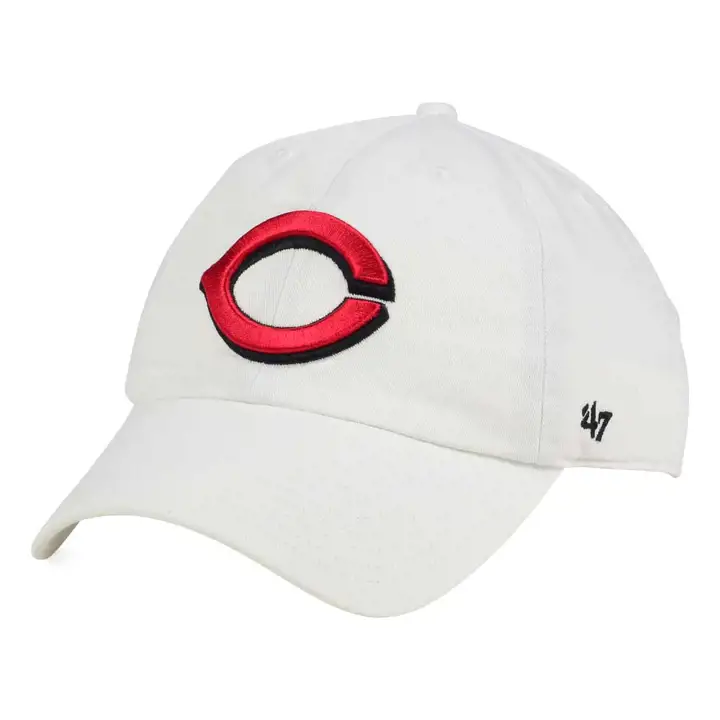 Casquette Cincinnati Reds MLB blanche '47 Clean Up BLC
