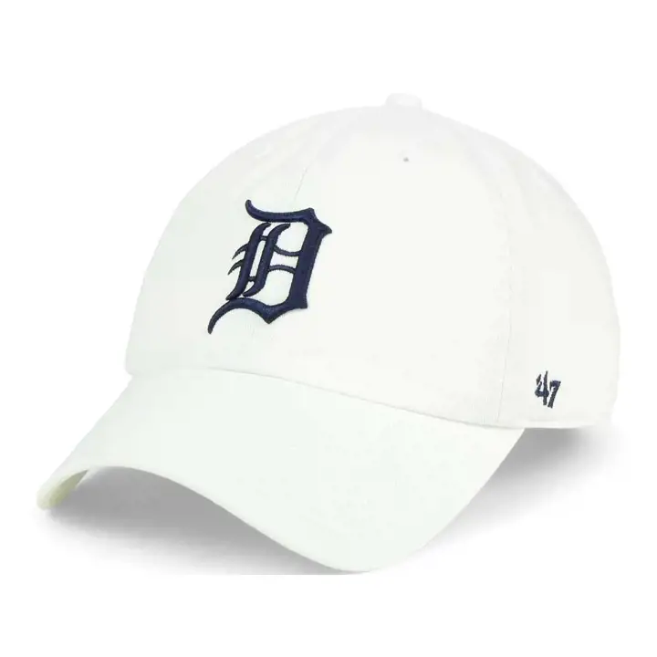 Casquette '47 MLB Detroit Tigers Clean Up Blanche