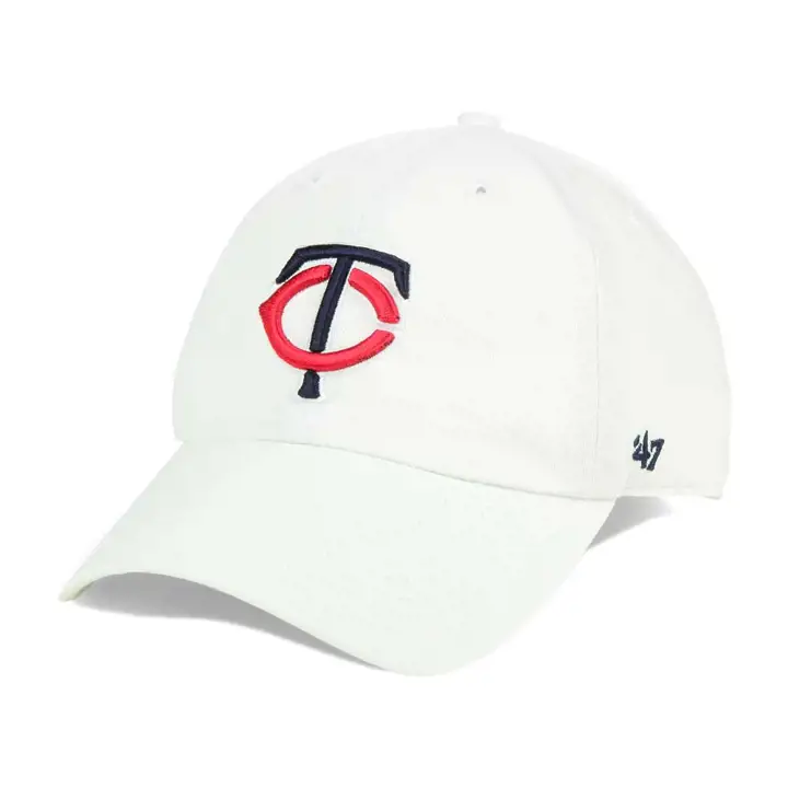 Minnesota Twins MLB Casquette '47 Clean Up Blanche