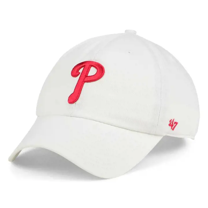 Philadelphia Phillies MLB White '47 Clean Up BLA