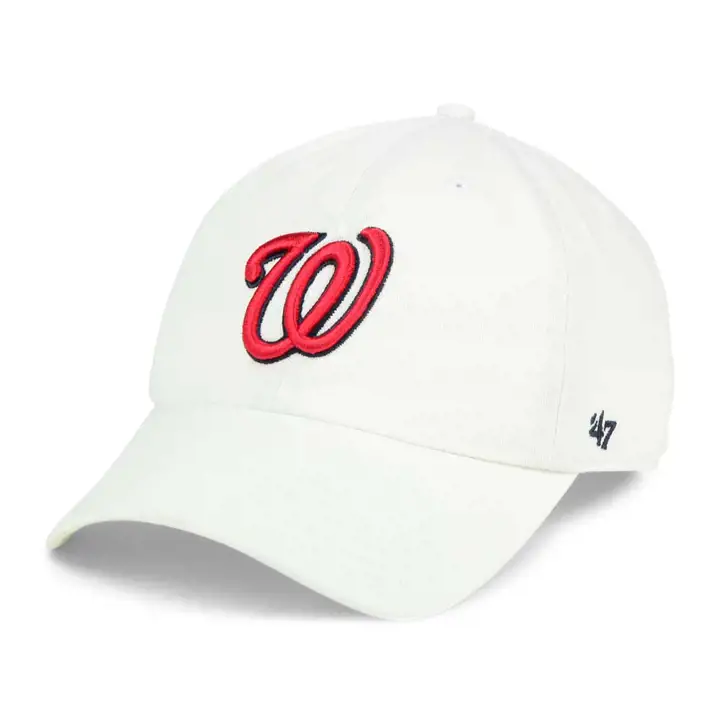 Casquette de baseball '47 Clean Up MLB Washington Nationals blanche