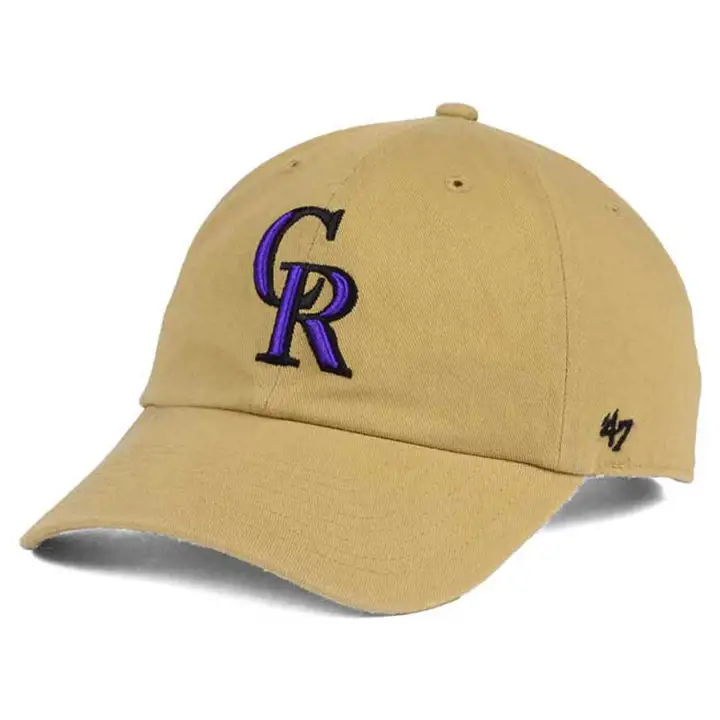 Casquette MLB '47 Clean Up Colorado Rockies Kaki