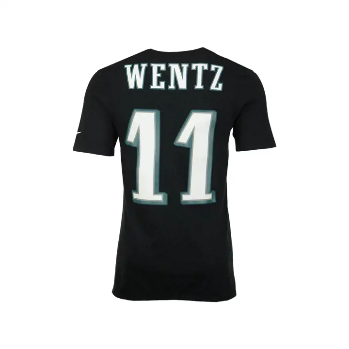 EAGLES NFL Pride N/N Tee Carson Wentz  noir