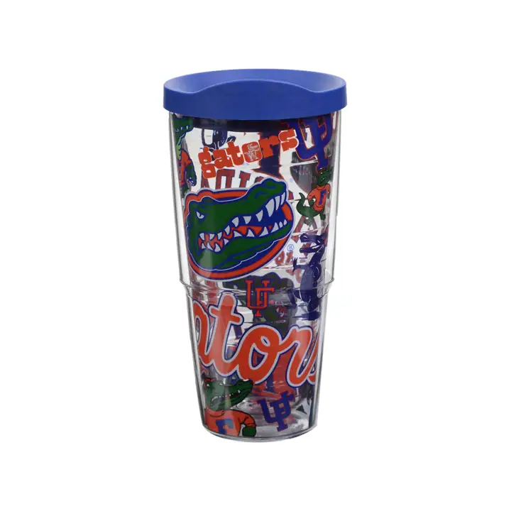 Gobelet géant Florida Gators 700 ml à motifs variés BLEU/orange/transparent