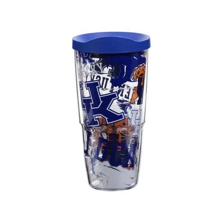 Gobelet Kentucky Wildcats 700 ml (24 oz) avec motif intégral colossal BLEU