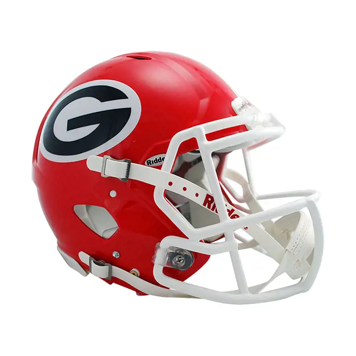 Casque rouge Georgia Bulldogs Speed Authentic